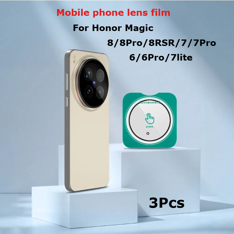 Instant Film Pack - 3-Pack Rear Camera Protector For Honor