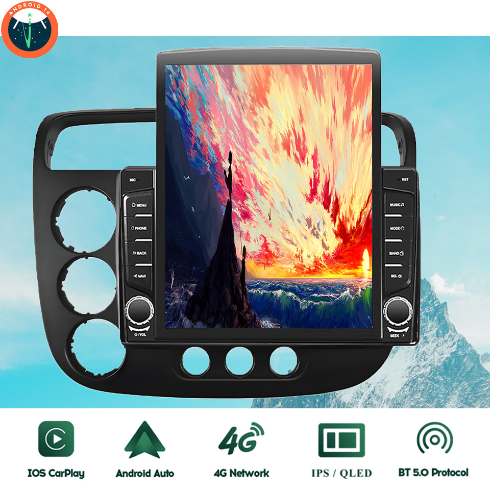 Cassette Tape Head - 8Core Android 14 Car Radio Stereo