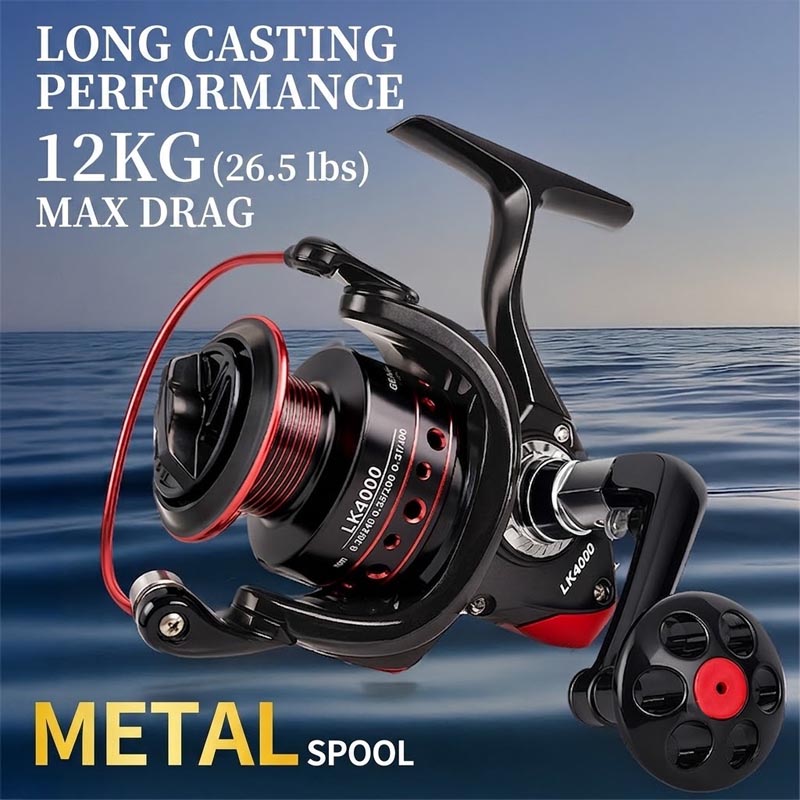Developing Tank Reel - Full Metal Spinning Fishing Reel, Heavy