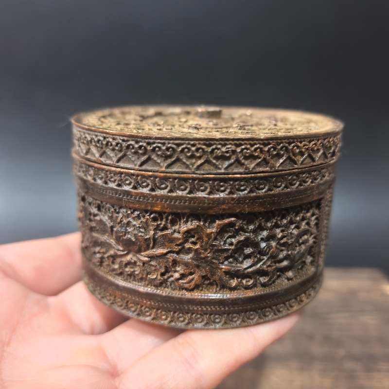 Chinese Retro Carved Metal Jew - Vintage Collectible Jewelry review and price