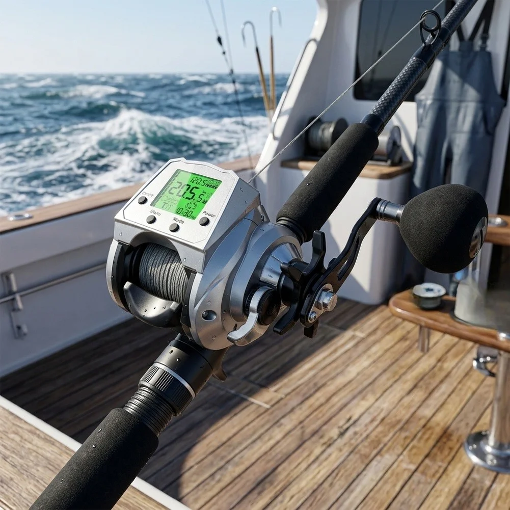 Electric Fishing Reel With Tem - Developing Tank Reel review and price
