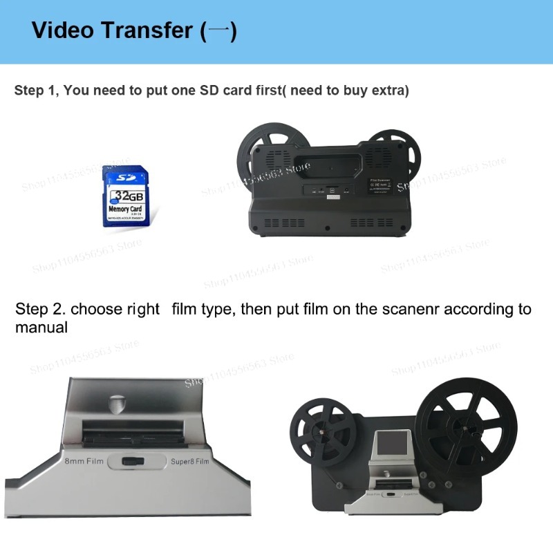 Winait Super 8/8mm Digital Rol - Super 8 Film Reel review and price