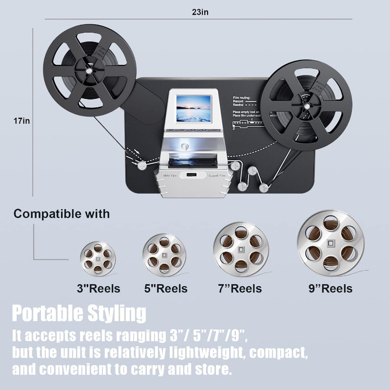 8mm & Super 8 Film to Digital  - Super 8 Film Reel review and price