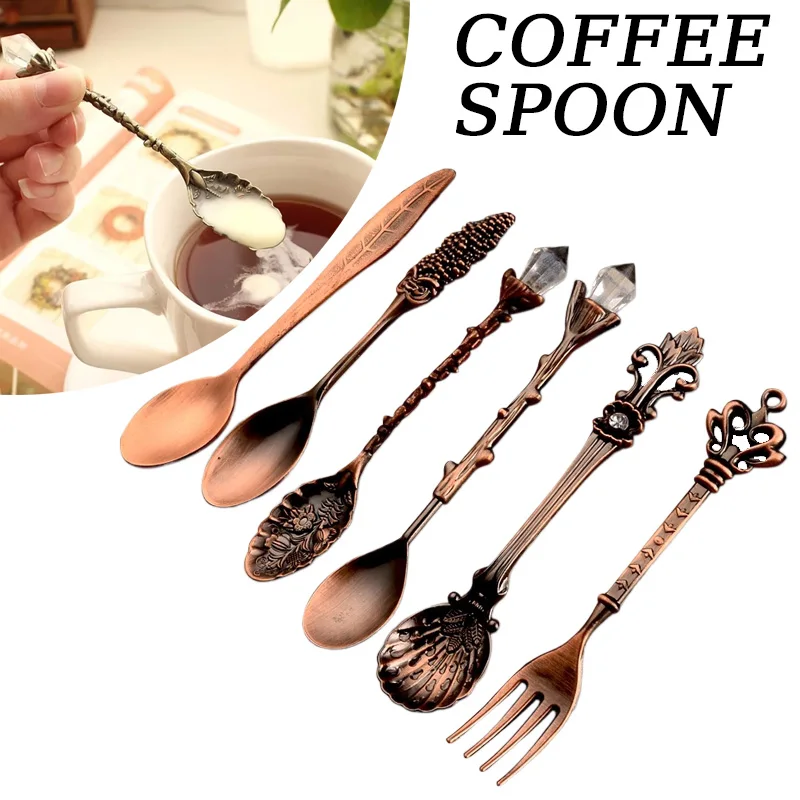 6pcs Set Ice Cream Spoon Jam S - Vintage Collectible Spoons review and price