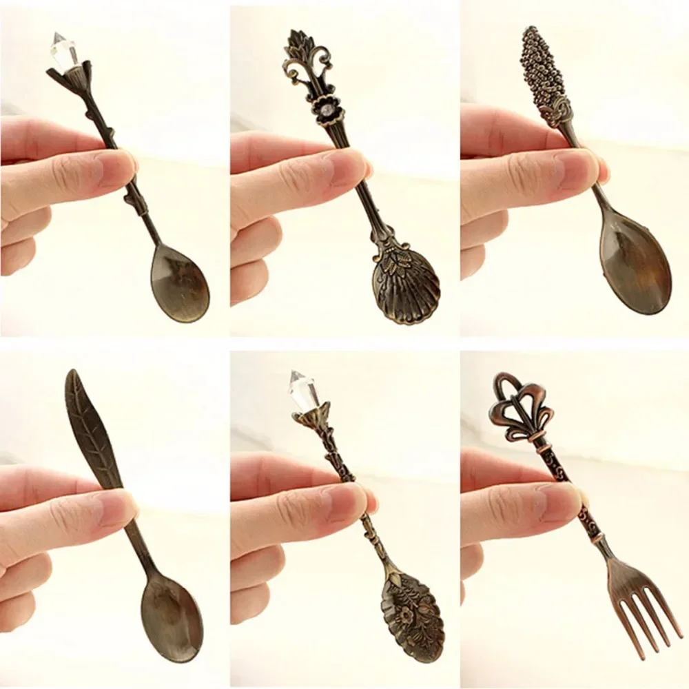 6pcs Set Ice Cream Spoon Jam S - Vintage Collectible Spoons review and price