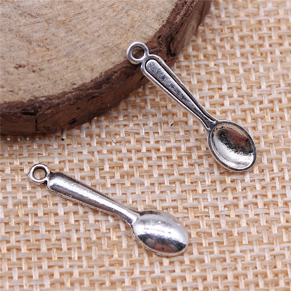 WYSIWYG 40pcs 24x6mm Charms Ki - Vintage Collectible Spoons review and price