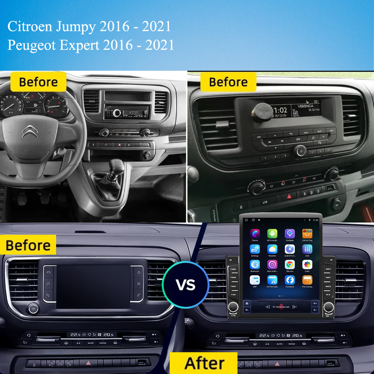8Core 8+128G Carplay Auto Car  - Cassette Tape Head review and price