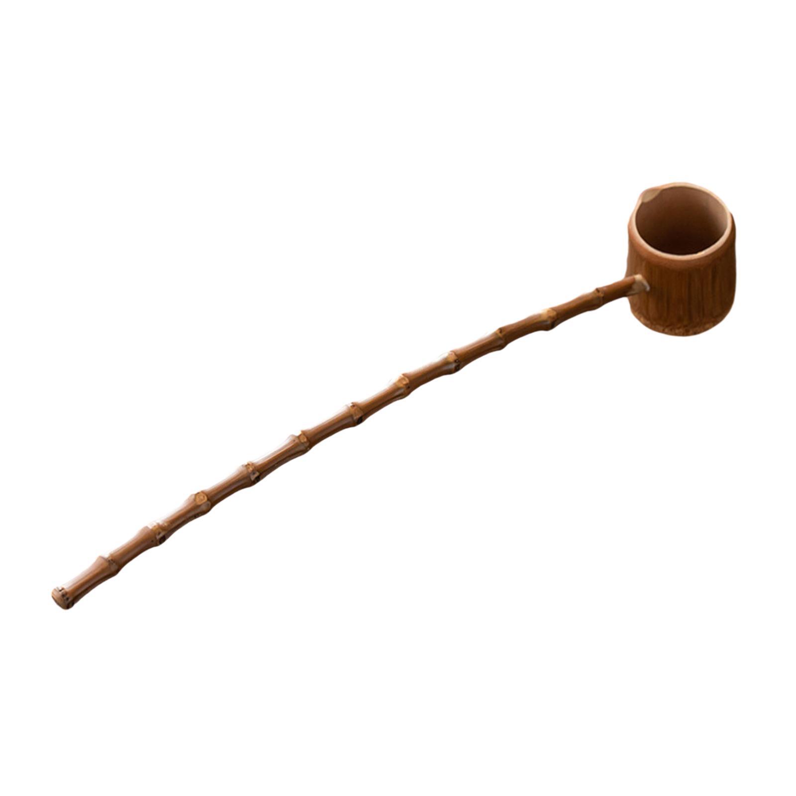 Bamboo Water Ladle Collectible - Vintage Collectible Spoons review and price