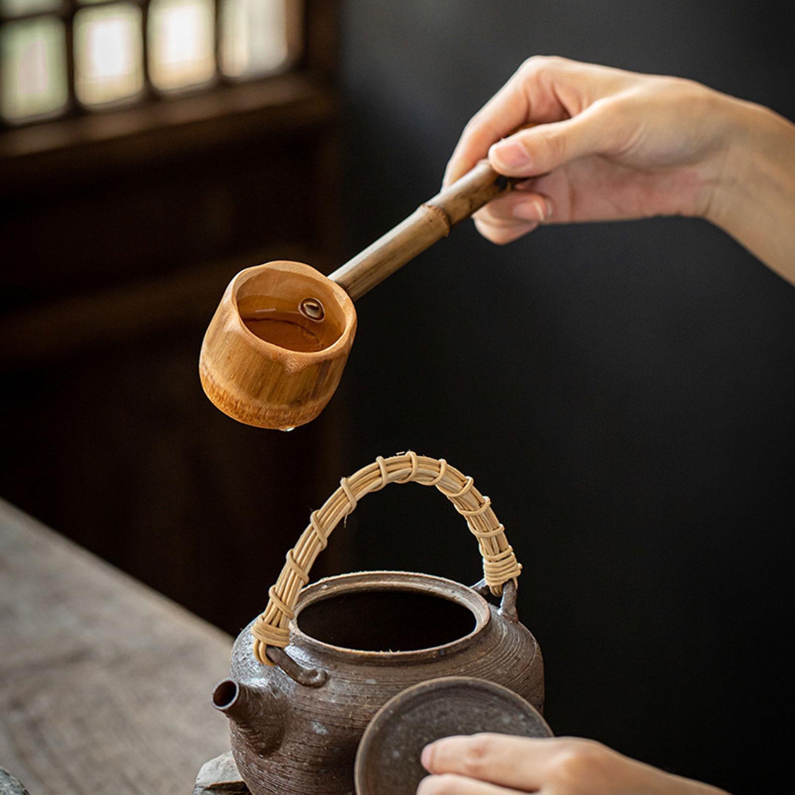 Bamboo Water Ladle Collectible - Vintage Collectible Spoons review and price