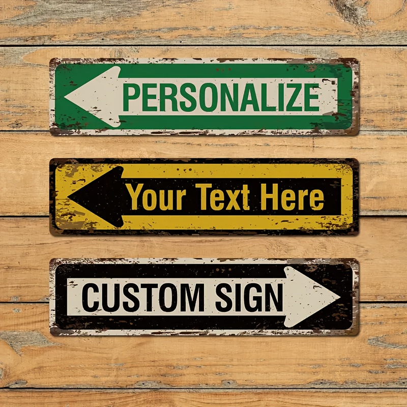 1PC Vintage Metal Tin Sign Str - Vintage Collectible Signs review and price