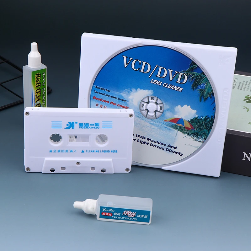 CD VCD DVD Player Lens Cleaner - Cassette Tape Head review and price