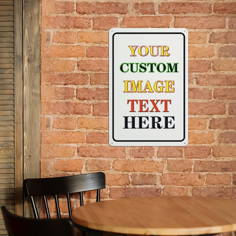 Custom Photo Rectangular Iron  - Vintage Collectible Signs review and price