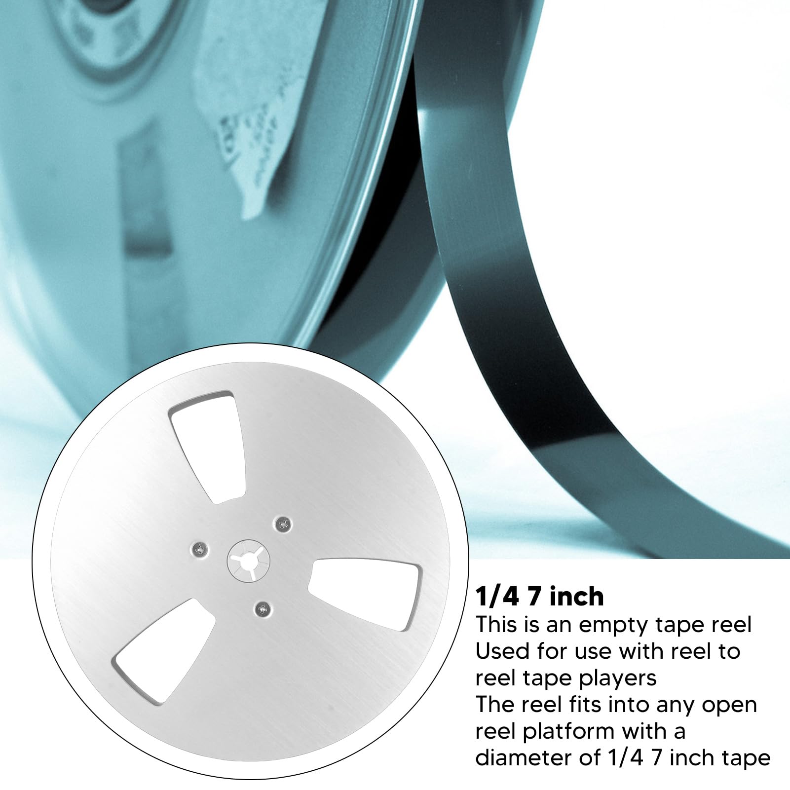 1/4 7 Inch Takeup Reel, Alumin - Super 8 Film Reel review and price