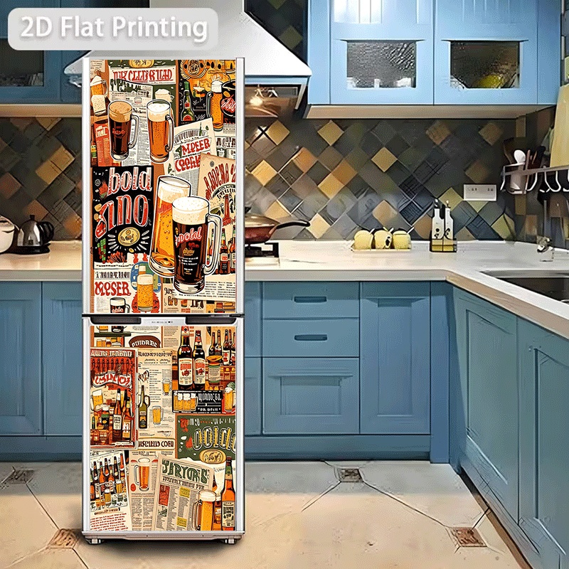 Refrigerator Sticker  Refriger - Vintage Collectible Classics review and price