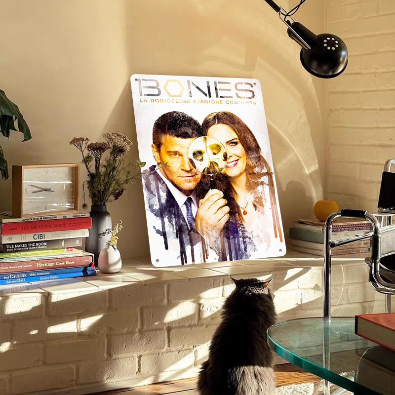 Bones Season 12 Poster Metal T - Vintage Collectible Show review and price