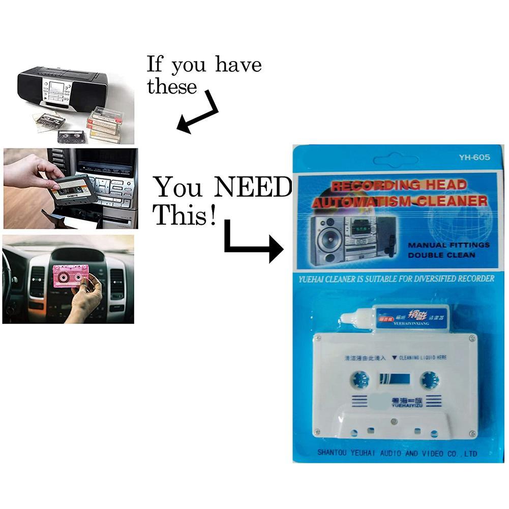 Car Cassetteadaptor Line Audio - Cassette Tape Head review and price
